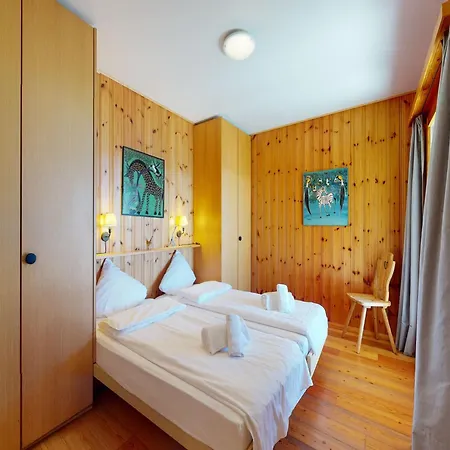 In With Swimming Pool Horská chata Veysonnaz