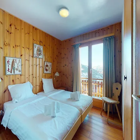 Horská chata In With Swimming Pool Veysonnaz