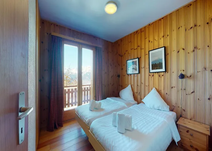 In With Swimming Pool Chalet Veysonnaz