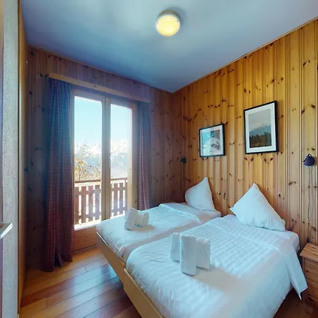 In With Swimming Pool Chalet Veysonnaz
